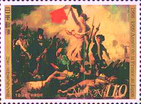 日本におけるフランス年記念切手