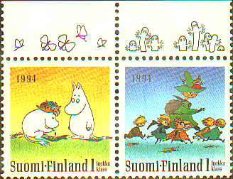 フィンランド「ムーミン切手」