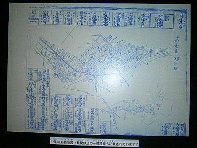 戦前の那覇市の地図