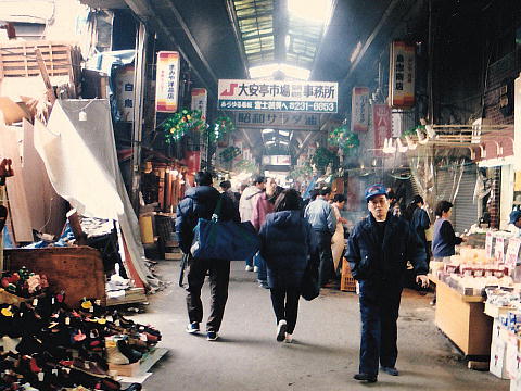 大安亭市場 1995年1月26日撮影